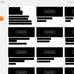 wordpress blacked out