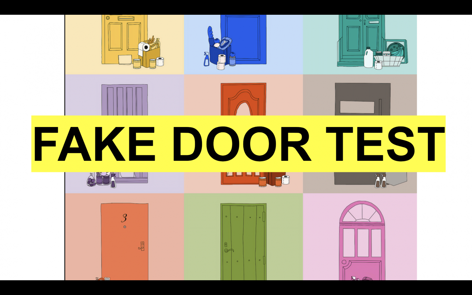 Validating your product hypothesis with a fake door test