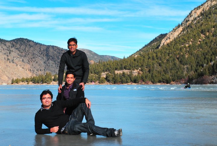 The frozen lake The frozen lake